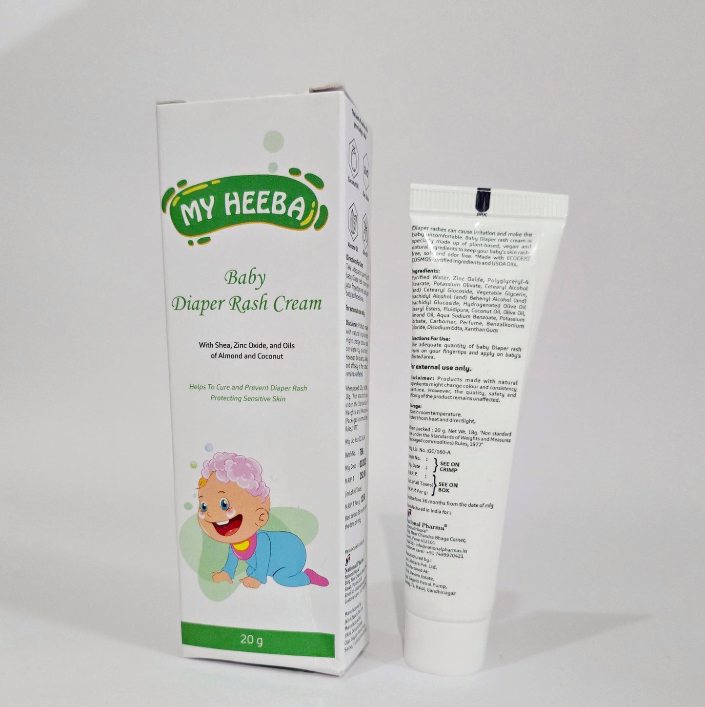 My Heeba Diaper Rash Cream